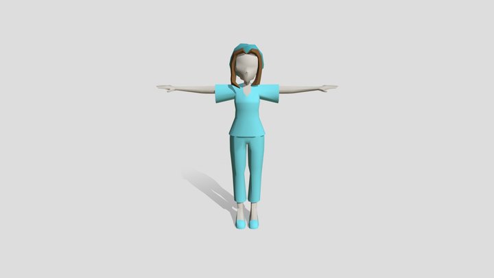 Girl 3D Model