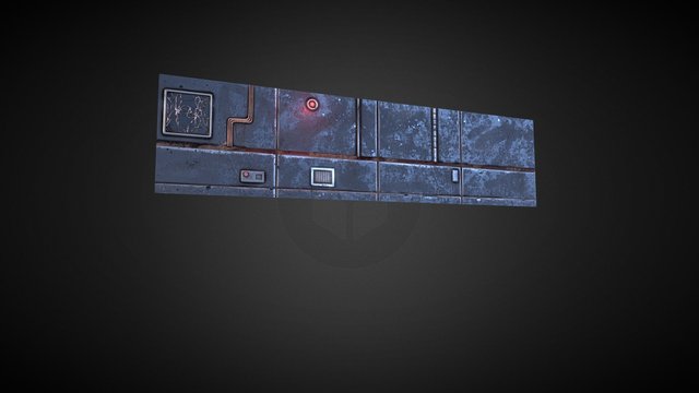 Planet X Wall 3D Model