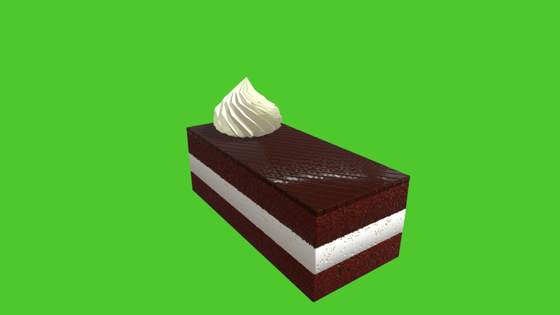 chocolate_cake (1) - Download Free 3D model by ap-school [dea401c ...