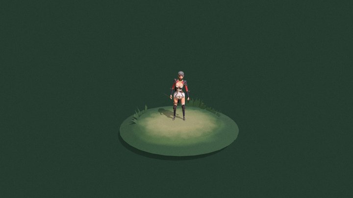 character 01 3D Model
