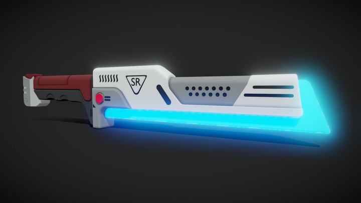 Toy Story Lightyear -  Sword Cartoon version 3D Model