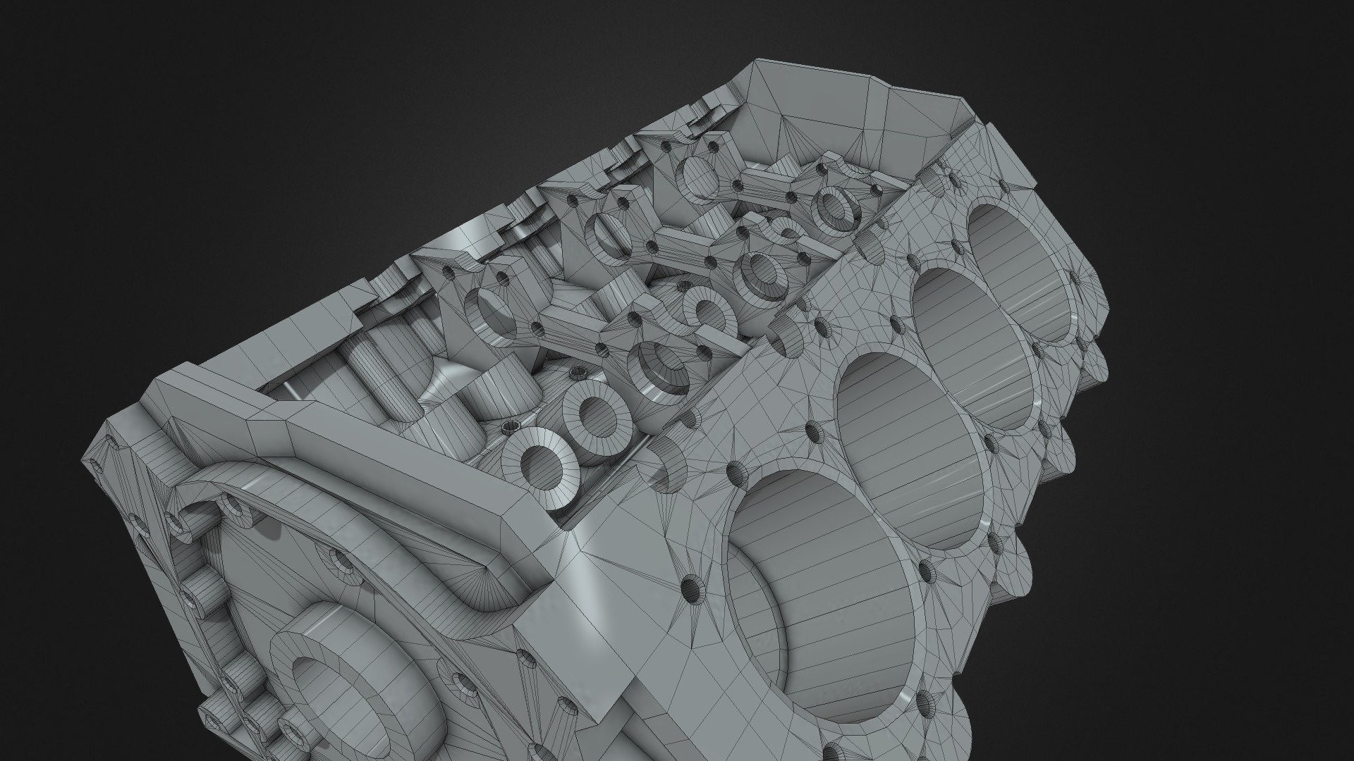 V8 Engine Block - 3D model by fasteng [dea52df] - Sketchfab