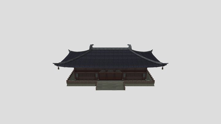 Chinese ancient building 3D Model