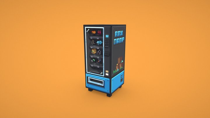 Vending Machine 3D Model