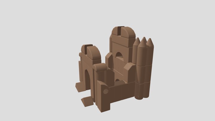 Advanced_Castle 3D Model