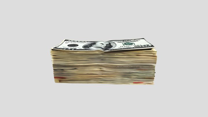 Money Art 3D Model