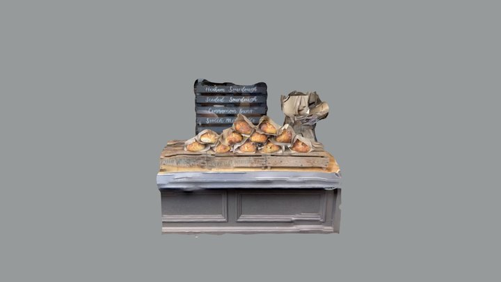 The Grateful Bread Hexham Northumberland 3D Model