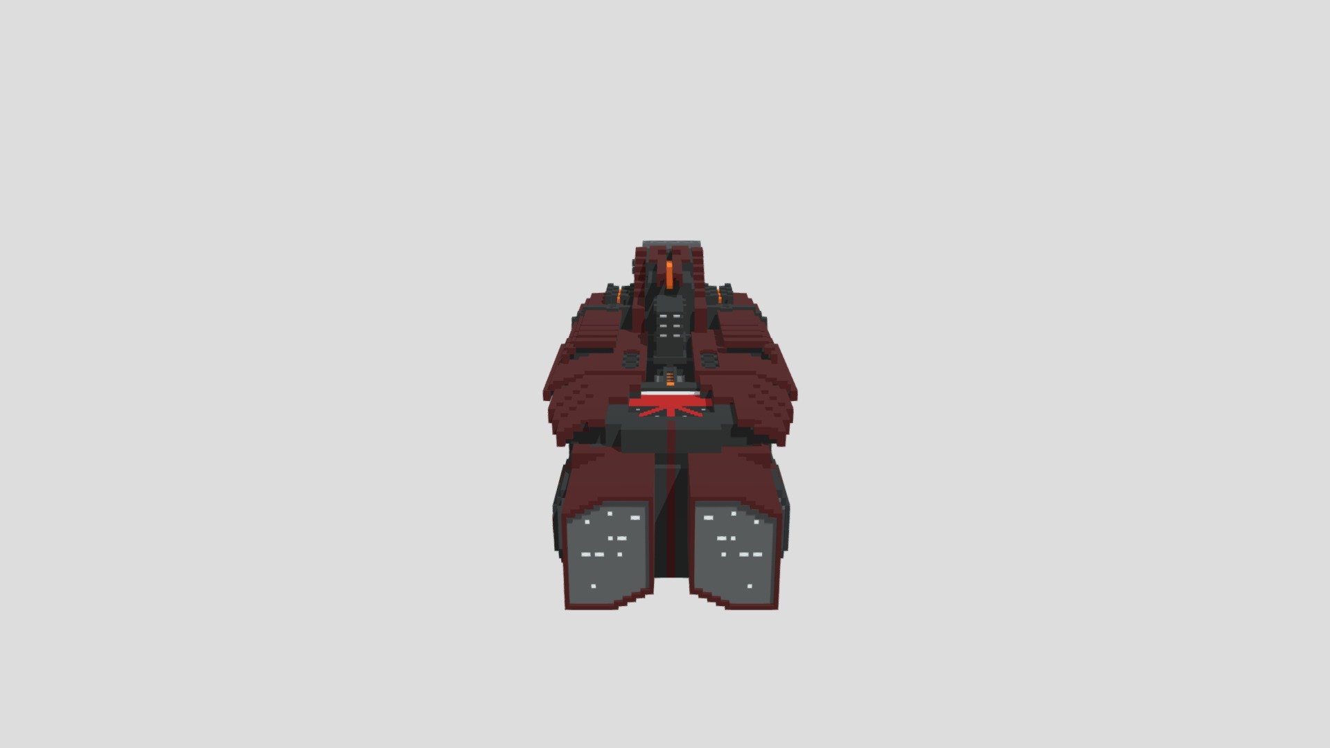 voxel spaceship