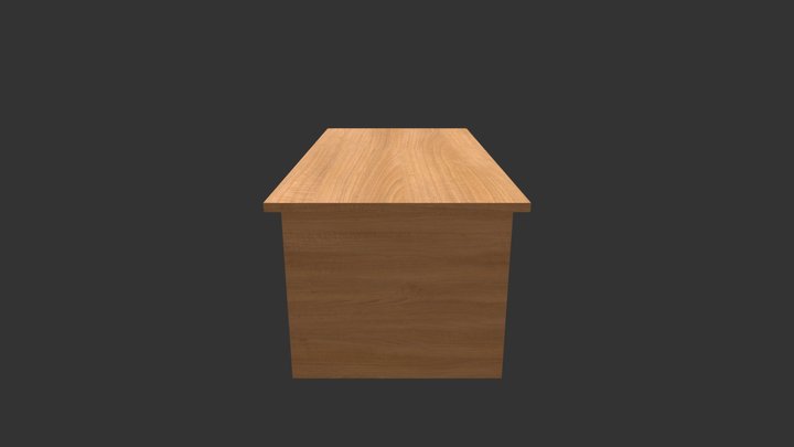 Work Table 3D Model
