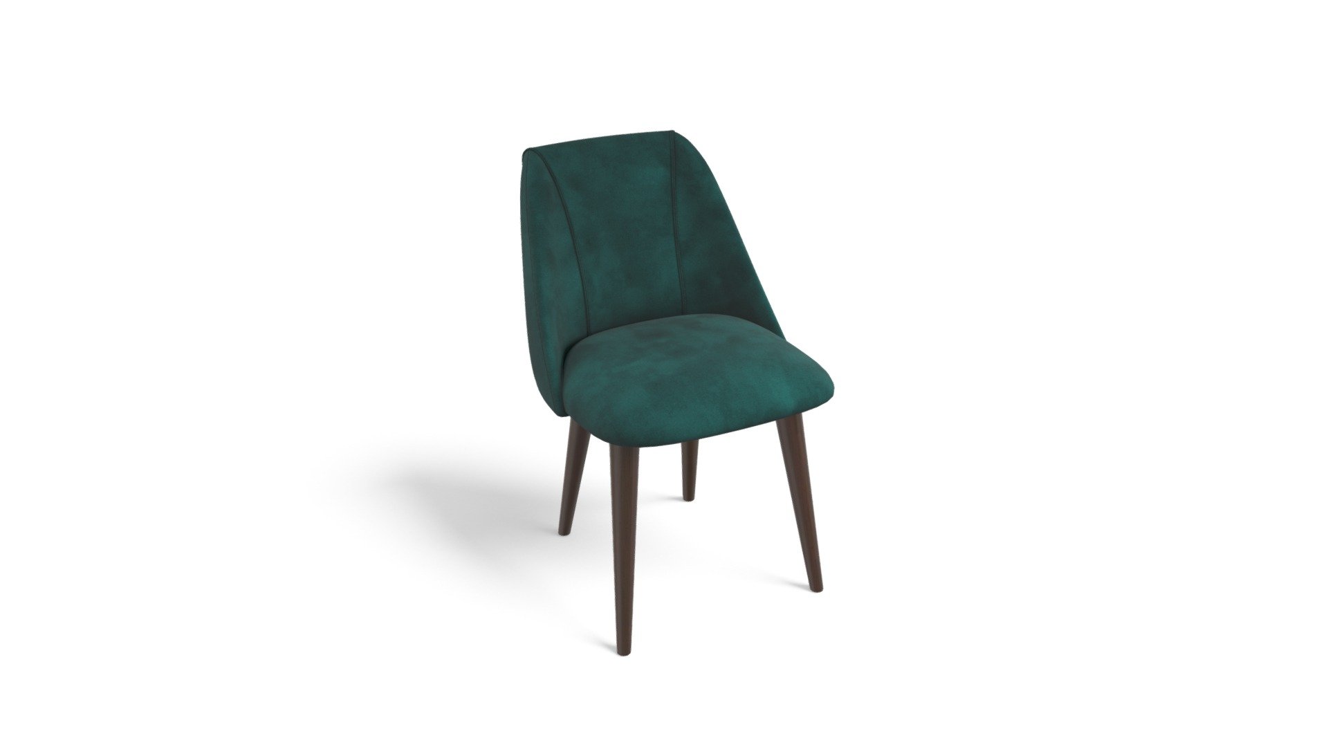 Set Of 2 Lule Dining Chairs,Seafoam Blue Velvet