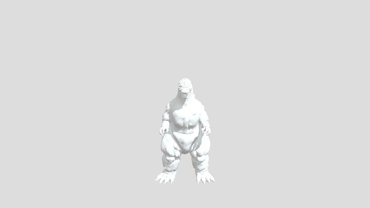1954 Godzilla 3D Model