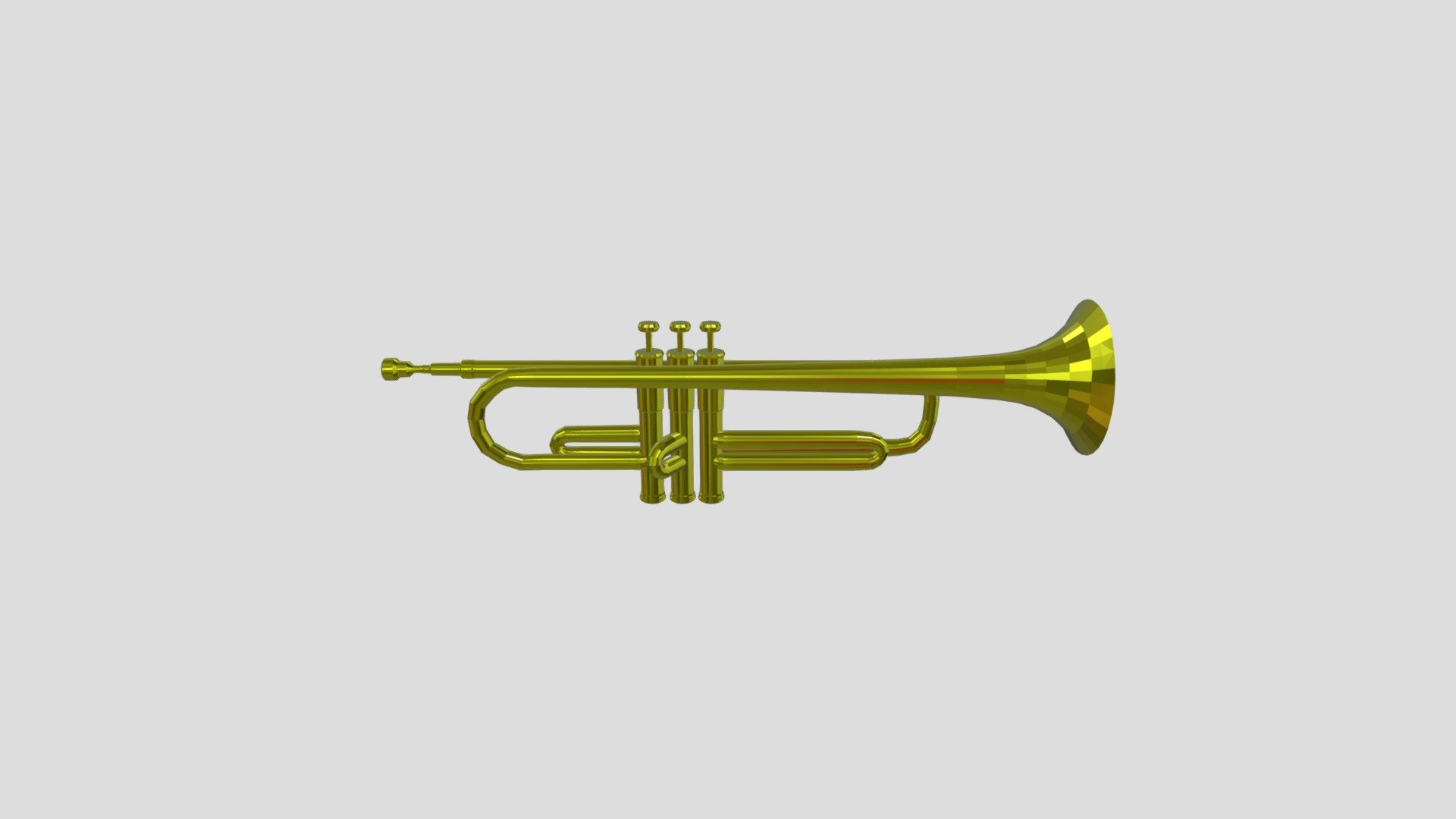 trumpet - 3D model by aaronuoit [deaa53f] - Sketchfab