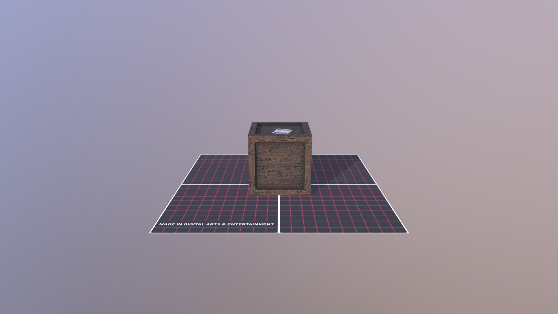 First object -Crate-