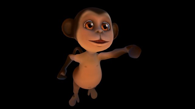 Monkey - Free Monkey 3D Model