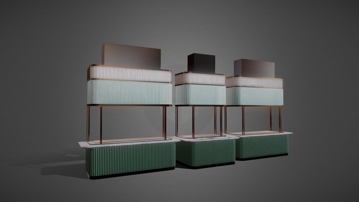 ADD Hot Buffet Kitchen 3D Model