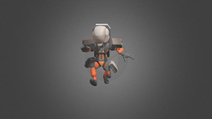Jump Float 3D Model