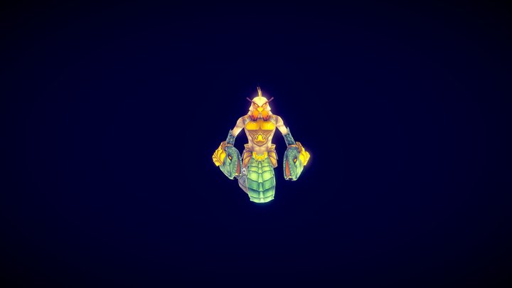 Flyff Abraxas 3D Model