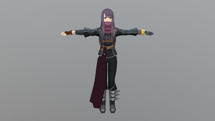 yuri 3D Model
