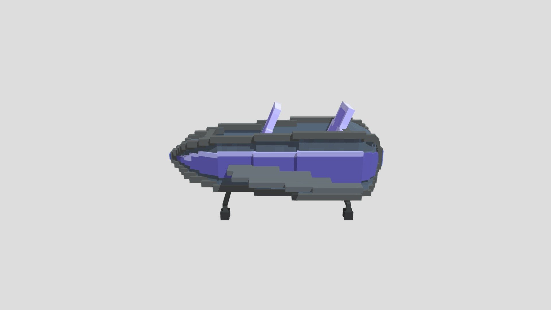 Rocket Ship Ride Vehicle - 3D model by Puggo10 [deaea1b] - Sketchfab