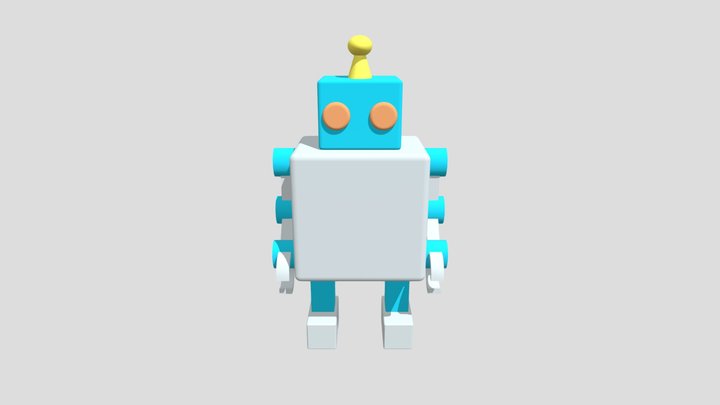toy robot 3D Model
