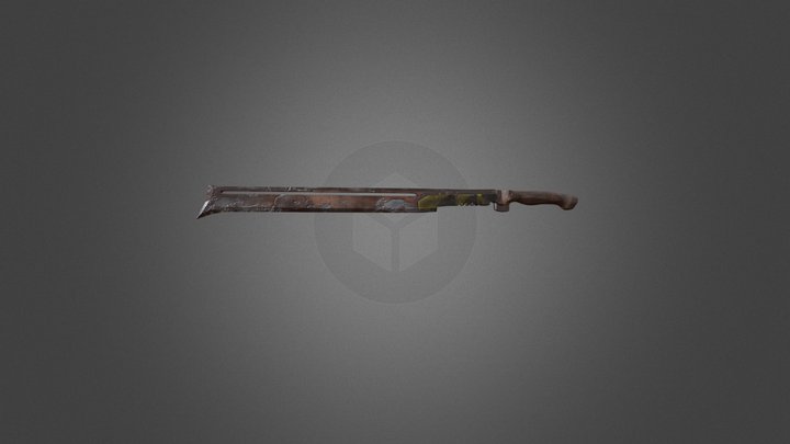 sword_sketchfab 3D Model
