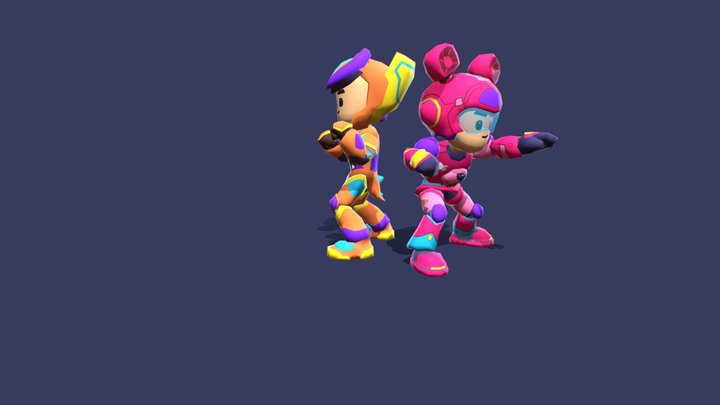PK XD - Items - Armors 3D Model