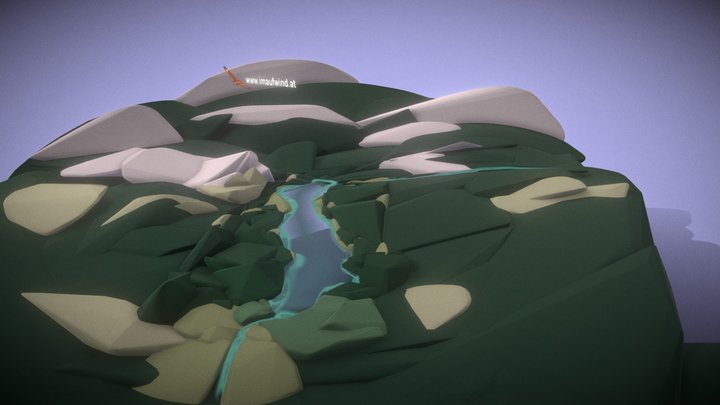 Attersee 3D Model