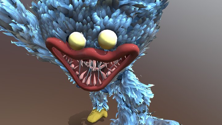 scary-huggy-vent 3D Model