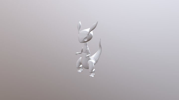 Dragon Small Cute BJD model 3D Model