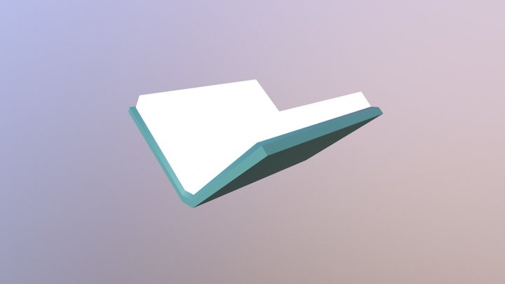 Book 3D Model