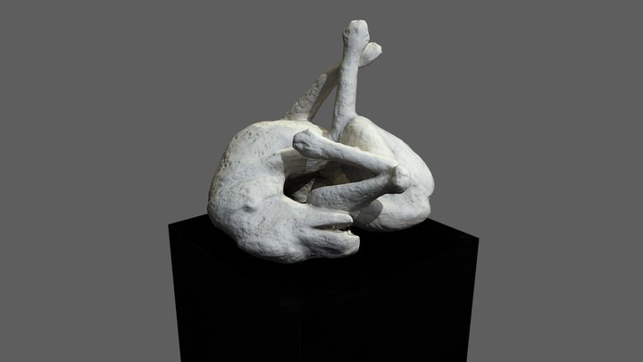 The Dog from Pompei, 1991 3D Model