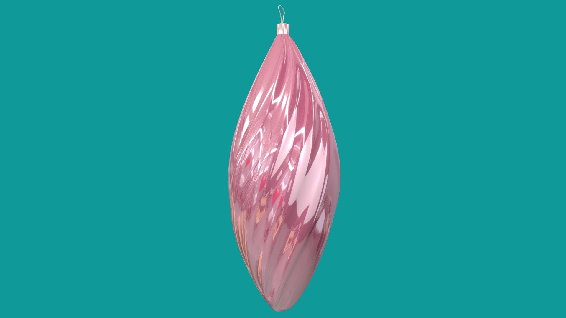 Christmas tree toy pink