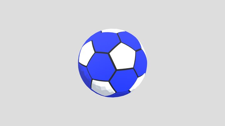 Very Simple Soccer Ball 3D Model