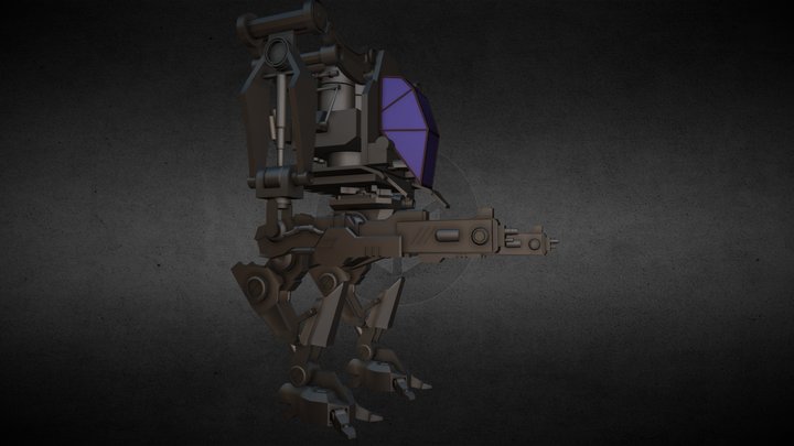 Mecha Unity @Idle 3D Model