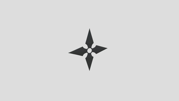 shuriken 3D Model