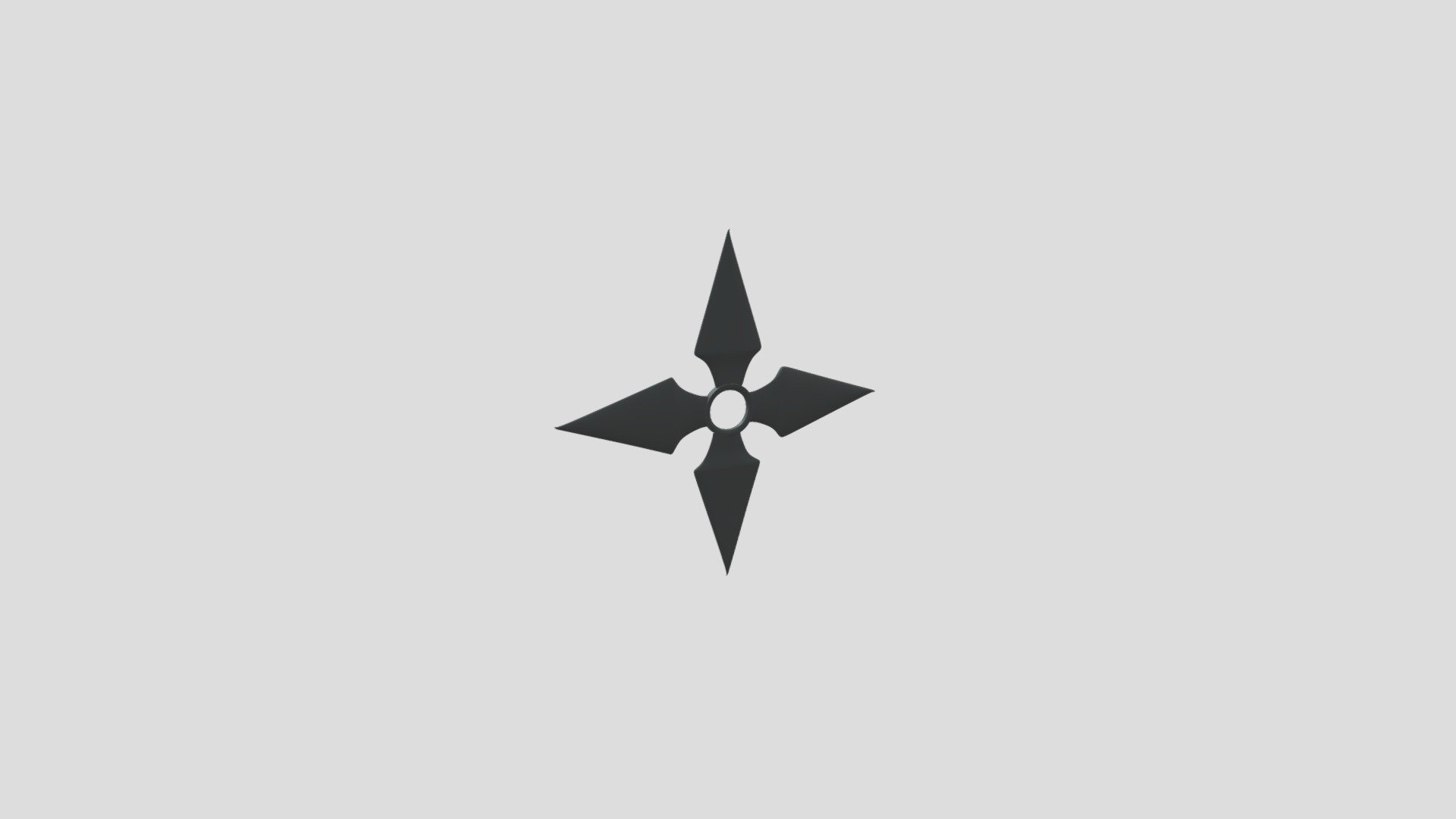 Shuriken - Download Free 3D Model By Piter Pen (@losskill) [deb9e1d ...