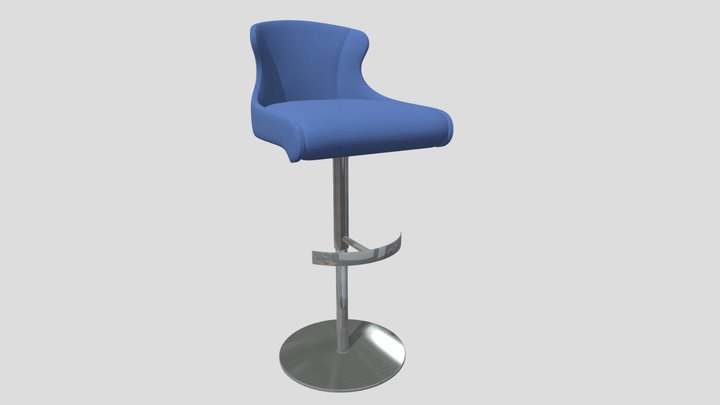 Bar Stool 3D Model