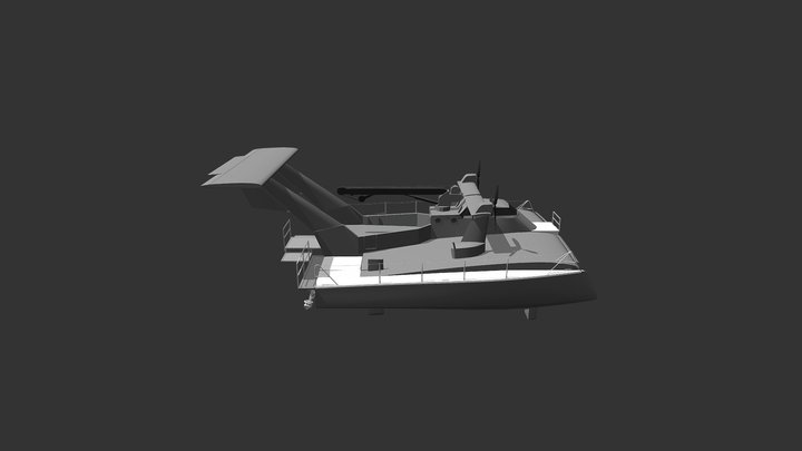 Boat 3D Model