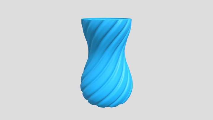 Vase Cristal 3D Model