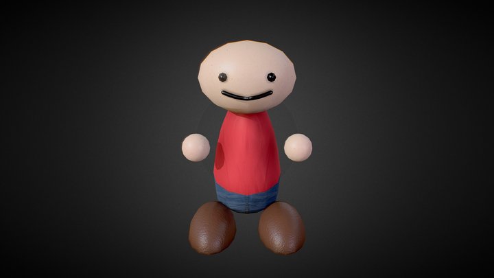 Happy Guy 3D Model
