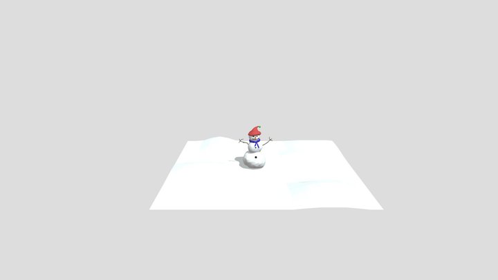 sneeuwpop1 3D Model
