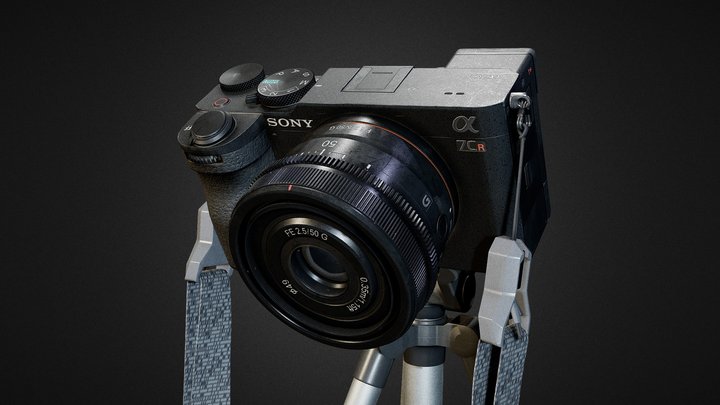 Sony A7Cr camera 3D Model
