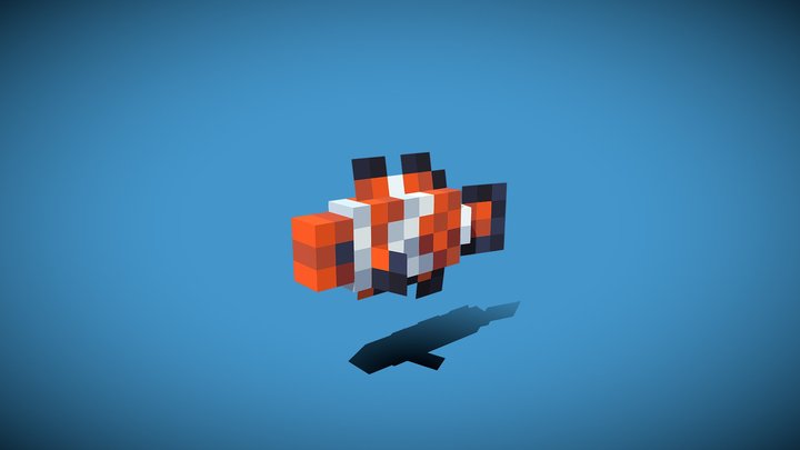 Clownfish 3D Model
