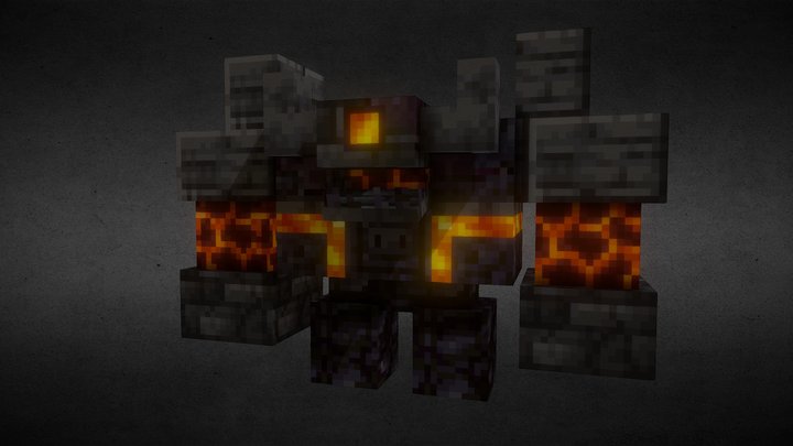 Blackstone Monstrosity - Custom Minecraft Boss 3D Model