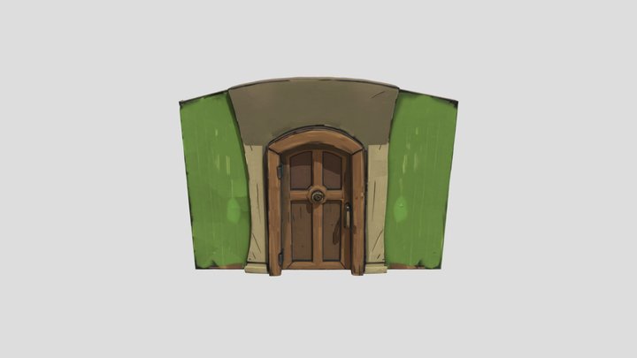 Mystical Entrance 3D Model