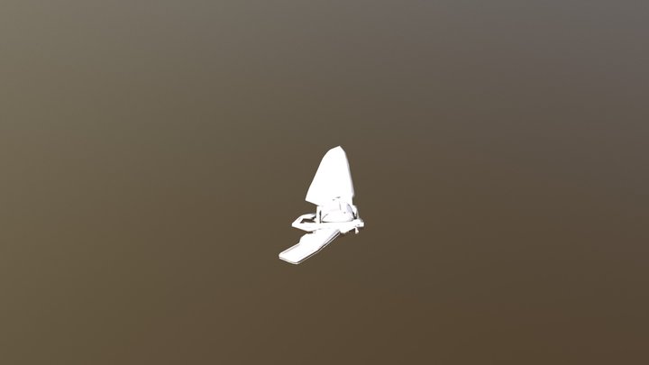 Gunblade Gunblade Gunblade LowPoly 3D Model
