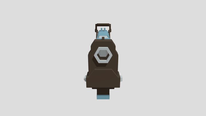 Subata 120(Deep Rock Galactic) 3D Model