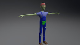 Zombie Nigga 3D Model