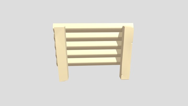 Tin Border 3D Model