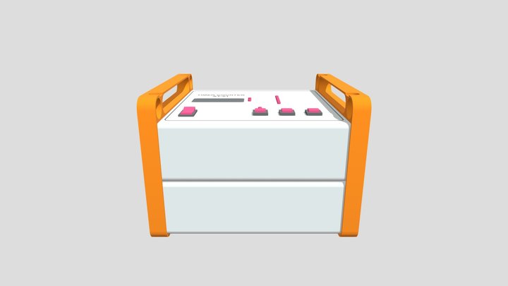 Timer Counter 3D Model
